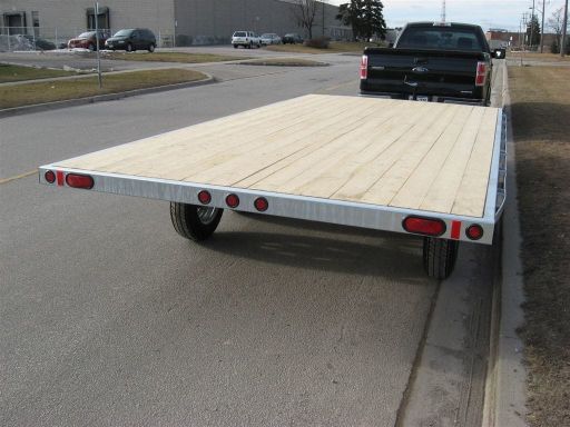 Excalibur Trailers Galvanized Deckover Trailer