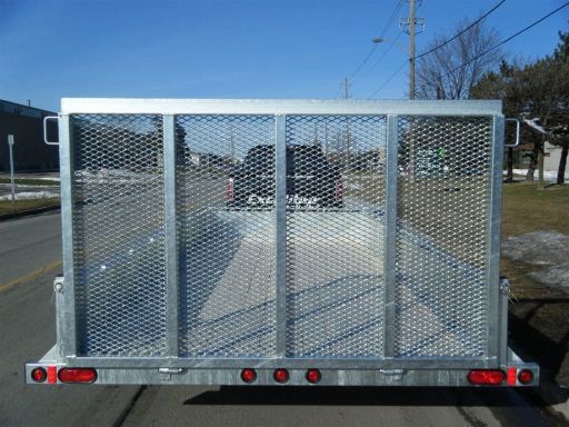 Excalibur Galvanized Tandem Axle Landscape Trailer
