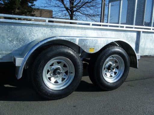 Excalibur Galvanized Tandem Axle Landscape Trailer
