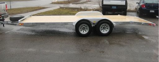 Excalibur Trailers Galvanized Car Hauler - Side